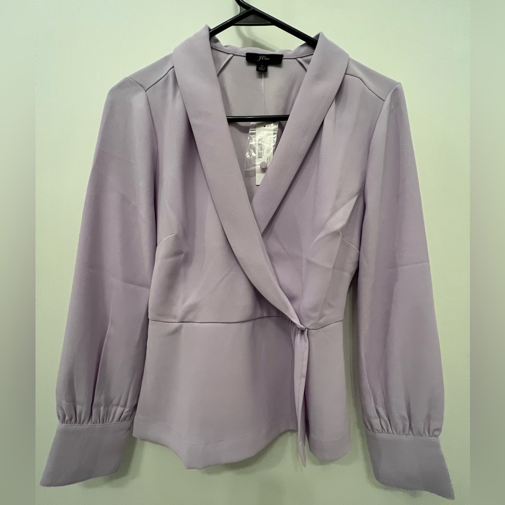 J.Crew Wrap Top NWT - 0